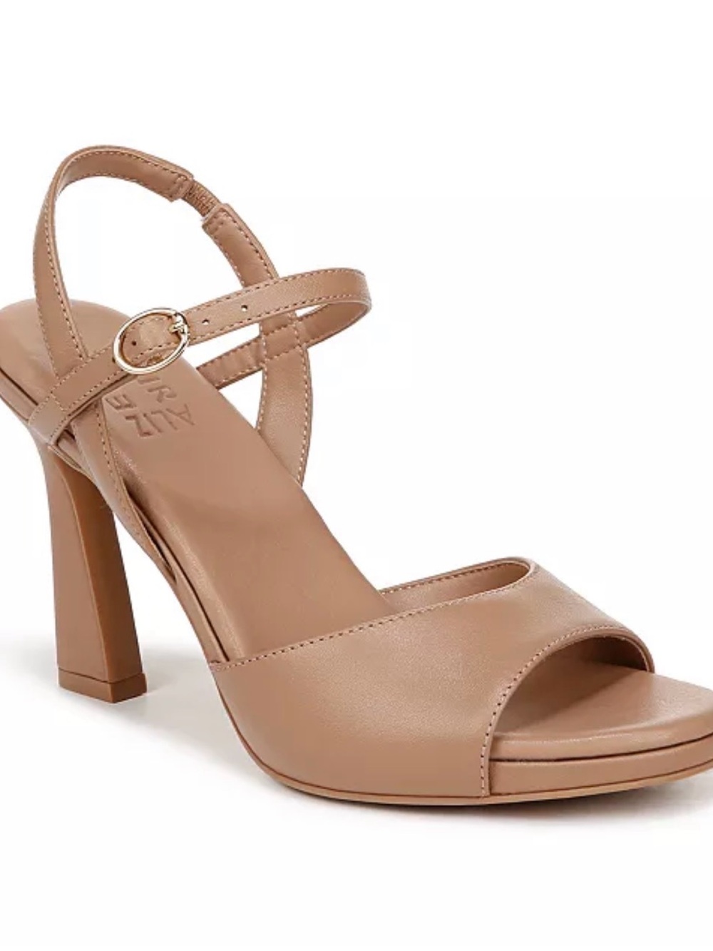 Naturalizer LaLa Taupe Strappy Heels